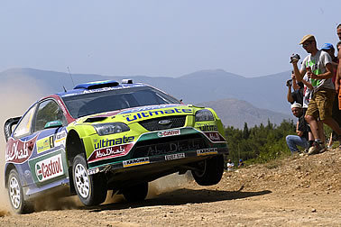 Latvala im Shakedown vorn