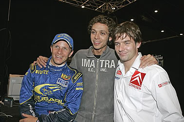 Rossi startet im Focus WRC