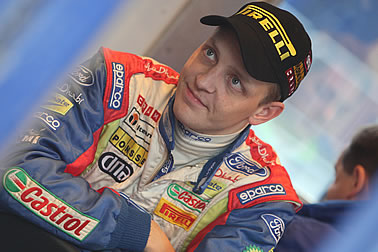 Hirvonen im Shakedown vorn
