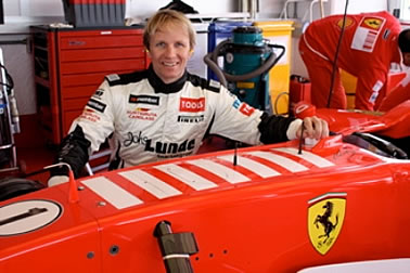 Solberg testet F1-Ferrari