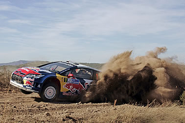 Loeb macht Jagd auf Hirvonen