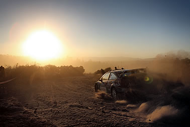 Latvala drückt aufs Gas