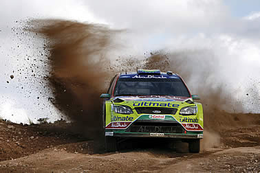 Loeb und Hirvonen vorn