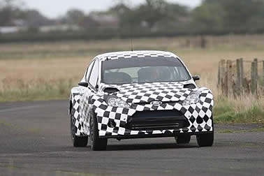 Erster Test des Fiesta S2000