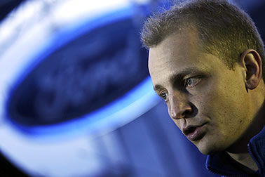 Hirvonen im Fiesta S2000