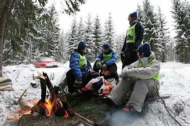 Heißer Kampf im kalten Schweden