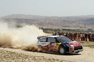 Citroen-Duo im Shakedown vorn