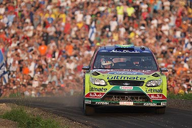 Latvala führt vor Solberg