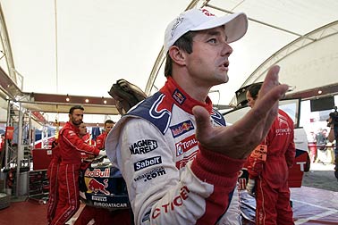 Loeb auf dem Weg zum Titel