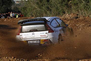 Ogier macht Druck auf Loeb