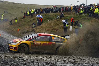 Solberg hetzt Loeb in Fehler