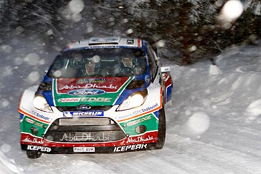 Henning Solberg schnellster Fahrer