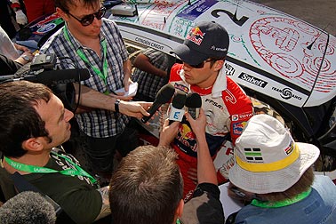 Ogier raus – Loeb vorn