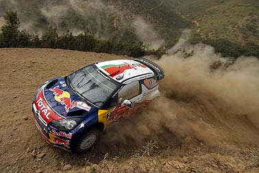 Ogier auf dem Weg zum Sieg