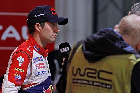 Ogier hat bereits Feierabend