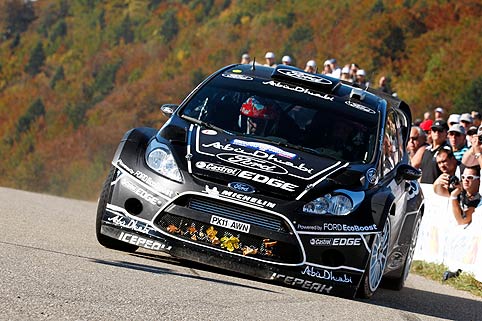 Solberg testet Ford Fiesta WRC