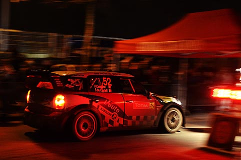 Vollbremsung von BMW/Mini