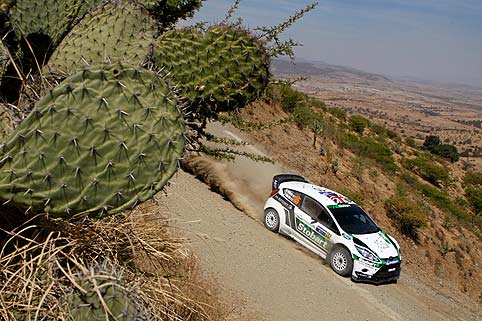 WRC-Fiesta in Mexiko
