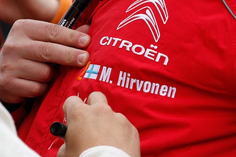 Die Attacke auf Hirvonen