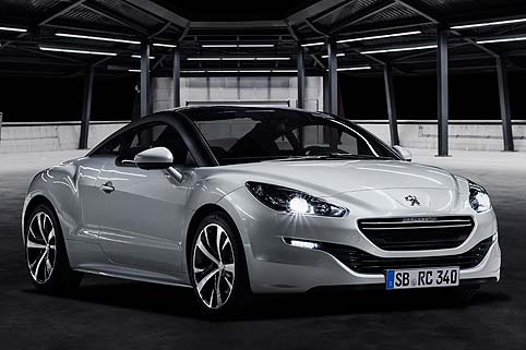 Peugeot RCZ mit neuem Gesicht