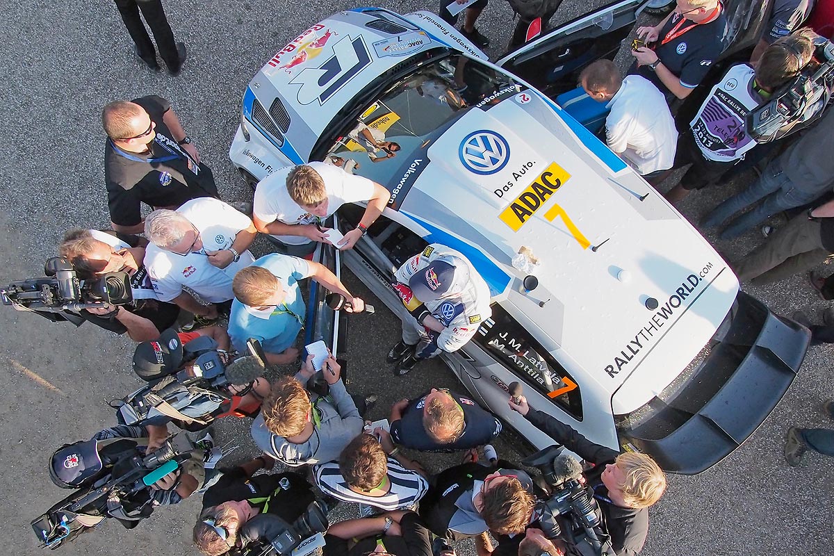 Funksignale auf dem Dach