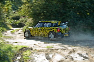 Erster Test des Countryman WRC