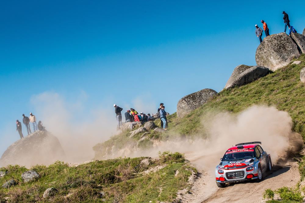 Noch kein Sieg des neuen C3 R5 in Portugal