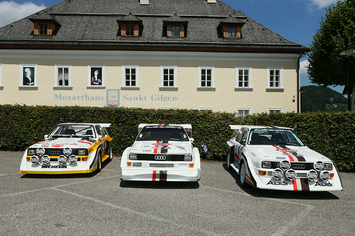 Über 1.000 Quattros in St. Gilgen am Wolfgangsee