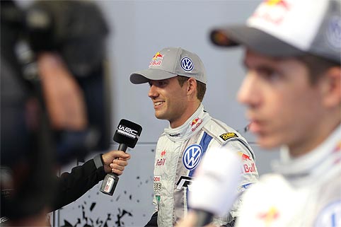 Erster Matchball für Ogier