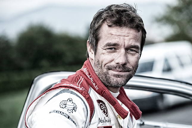 Loeb bei der Rallye du Condroz