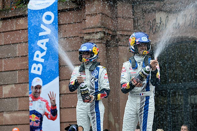 Sebastien Ogier gewinnt Rallye Frankreich