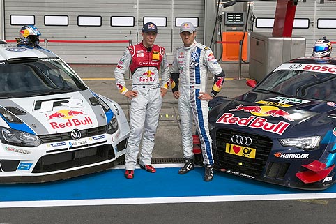 Ogier testet DTM-Boliden
