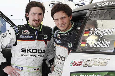 Barum: Wiegand im Werks-Skoda