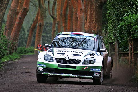 Wiegand in Goodwood am Start