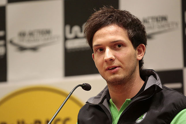 Wiegand mit Lappi im Skoda-Werksteam