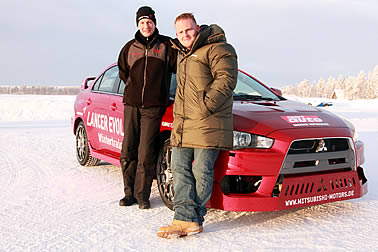 TV-Star trifft auf Rallye-Profi