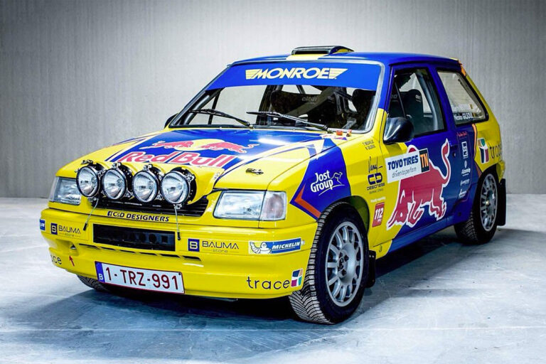 Thierry Neuville erneut im Opel Corsa A