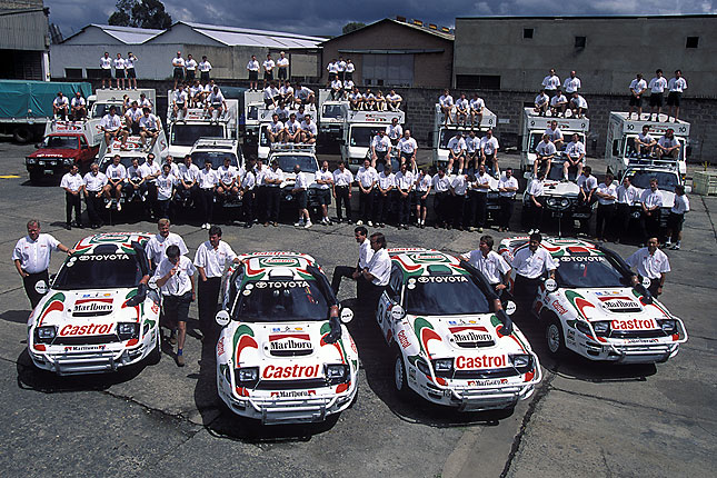 Die Rallye-Geschichte von Toyota