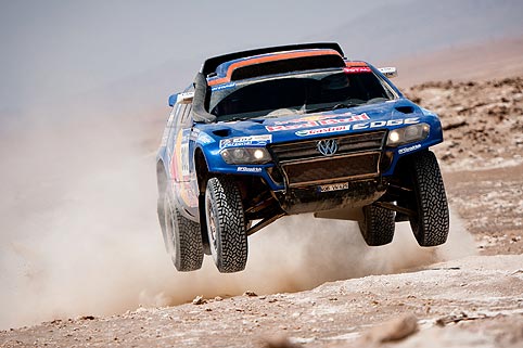 Sepp Wiegand im Race Touareg