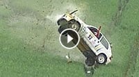 Big Peugeot 106 Crash