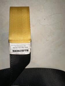 Zwei 6 Punkt Schroth Renngurt