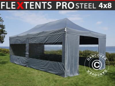 Faltzelt Flextents Pro 4x8m