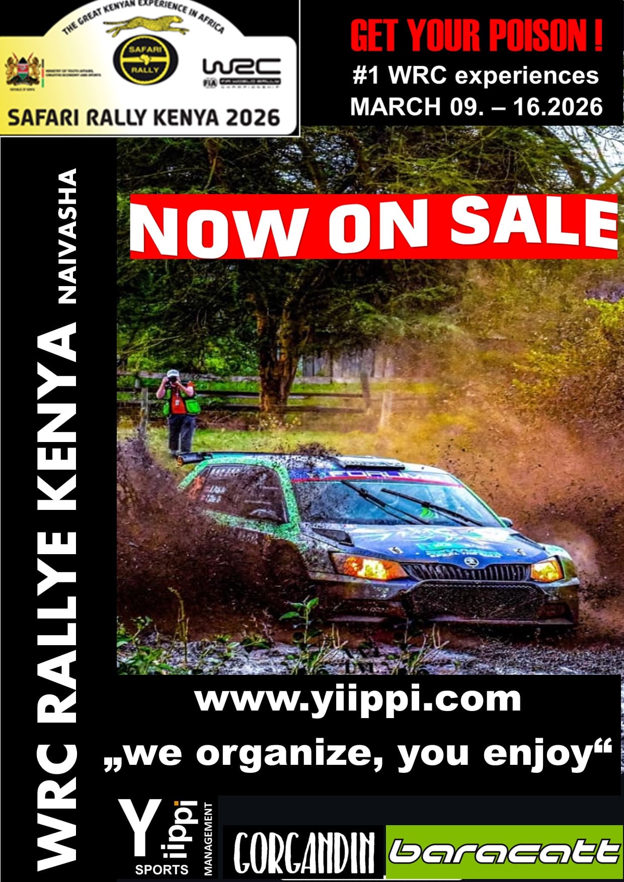 WRC RALLYE KENIA 2026