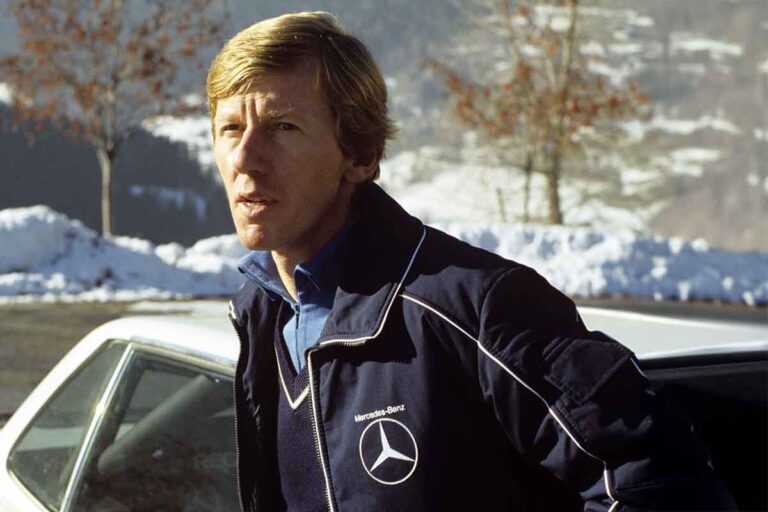 Walter Röhrl und Mercedes
