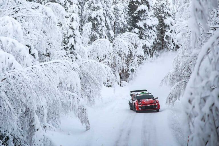 Rallye Schweden: Evans führt Toyota-Spitzenquartett an