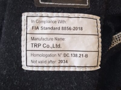 Beltenick Unterwäsche Komplett FIA 8856-2018 NEU!! 100€