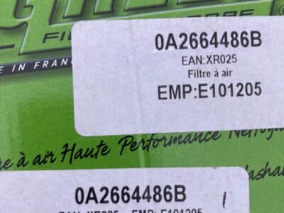 Opel/Peugeot Rally4 Luftfilter