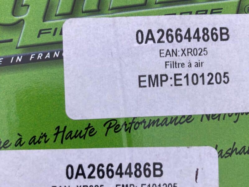 Opel/Peugeot Rally4 Luftfilter