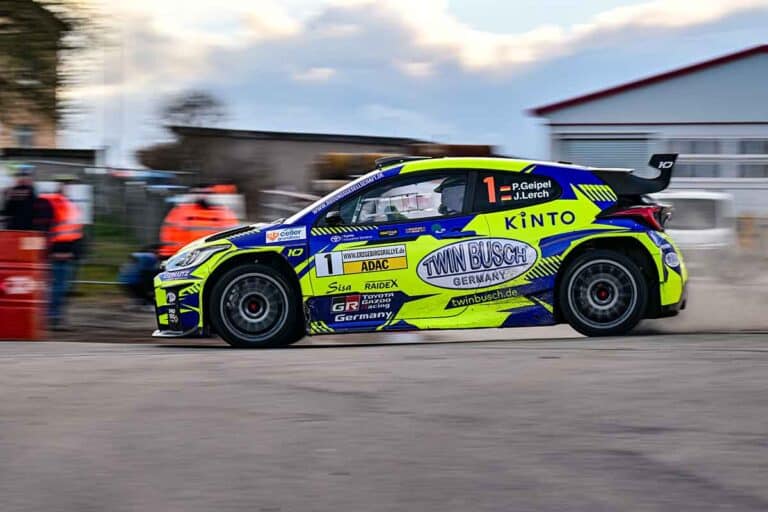 Rallye Erzgebirge: Geipel knapp vor Pech