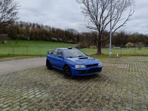 Subaru Impreza GC8 Turbo | Rallye-Projekt | Herrmann-Käfig | OMP/Brembo/OZ | Motor läuft | BW